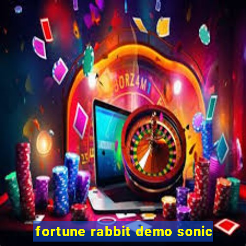 fortune rabbit demo sonic